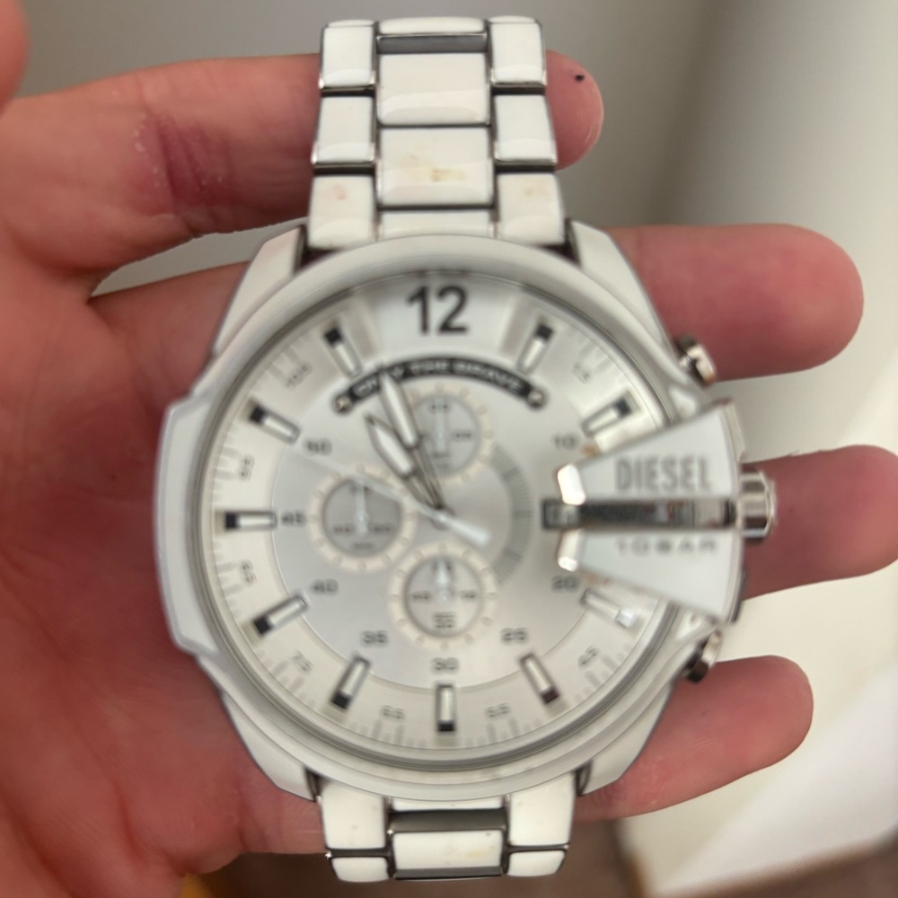Diesel White Multifunctional Watch